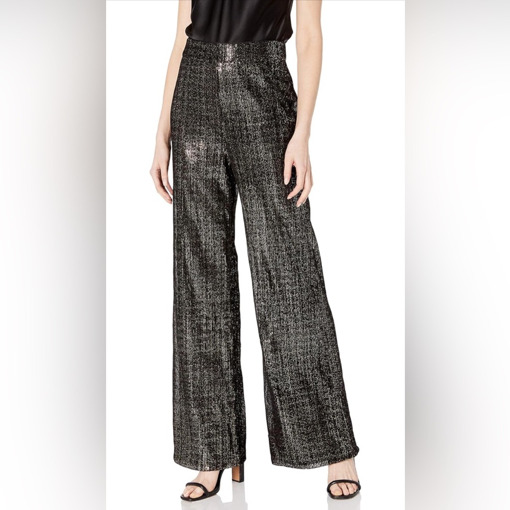 House of Harlow 1960 Black Glitter Pants